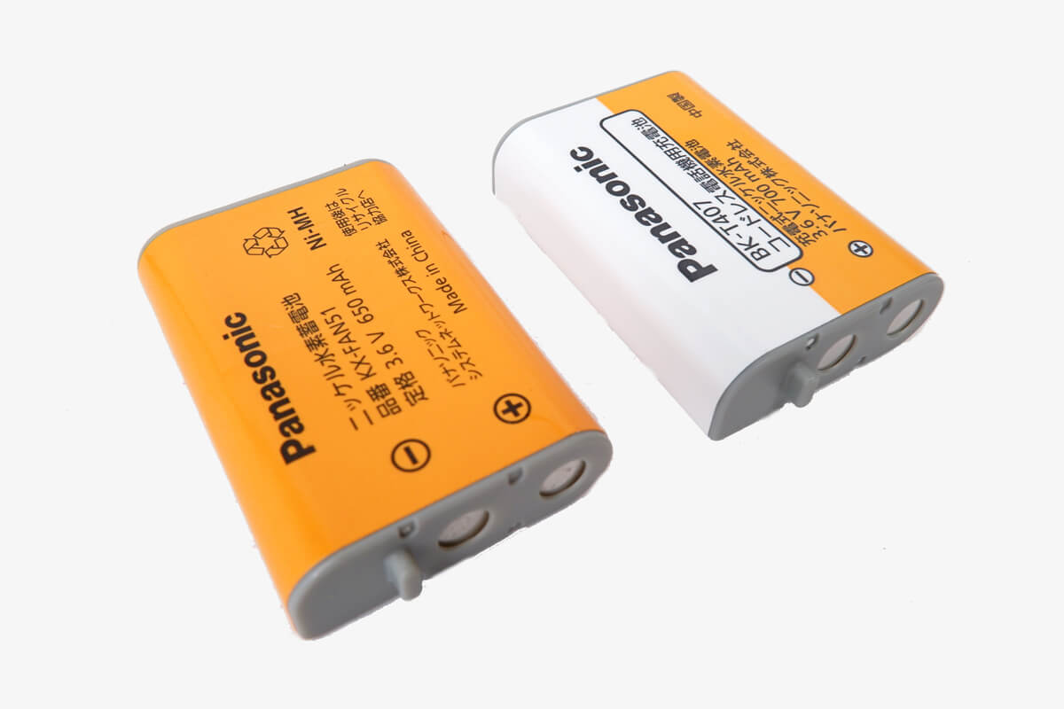 値引き パナソニック panasonic  BK-T407 対応互換電池 J003C   コードレス子機用充電池 KX-FAN51 HHR-T407